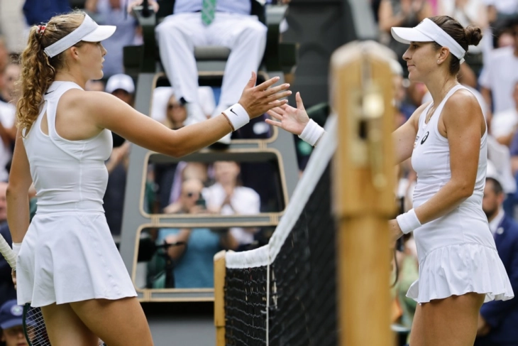 Полуфинале за Швјонтек и Бенчиќ на Вимблдон