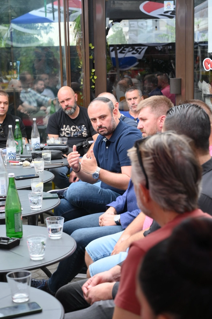 Ѓорѓиевски на средба со дел од угостителите: Веднаш по изборите ќе назначам советник за угостителскиот сектор, кој ќе произлезе од нив, најдоброто за Скопје допрва доаѓа