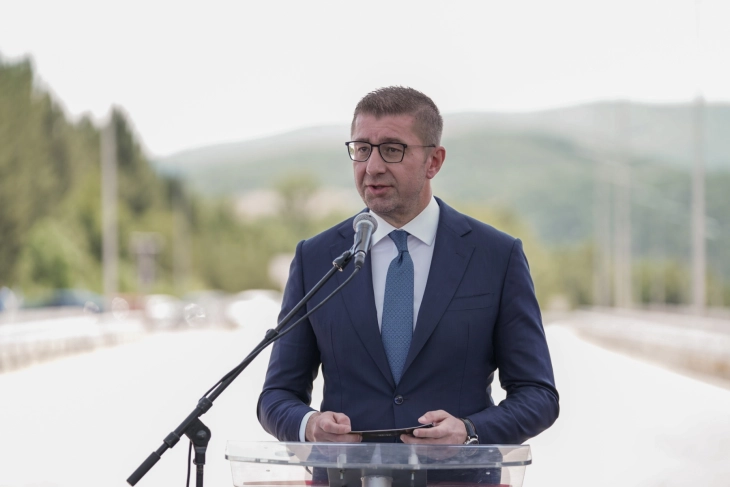 Мицкоски: Пуштени во употреба првите 20 километри од автопатот Кичево - Охрид, откочивме еден најзаглавените инфраструктурни проекти