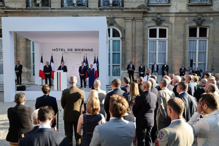 Макрон пред Денот на Бастилја: Слободата никогаш не била толку загрозена како сега