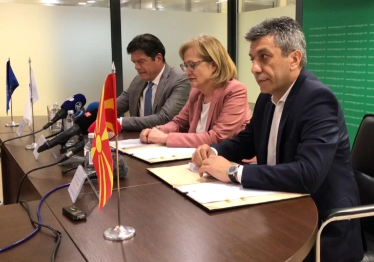 Потпишување грант-договор со ЕБРД како дел од проект финансиран од Европскиот фонд за Западен Балкан (во живо)