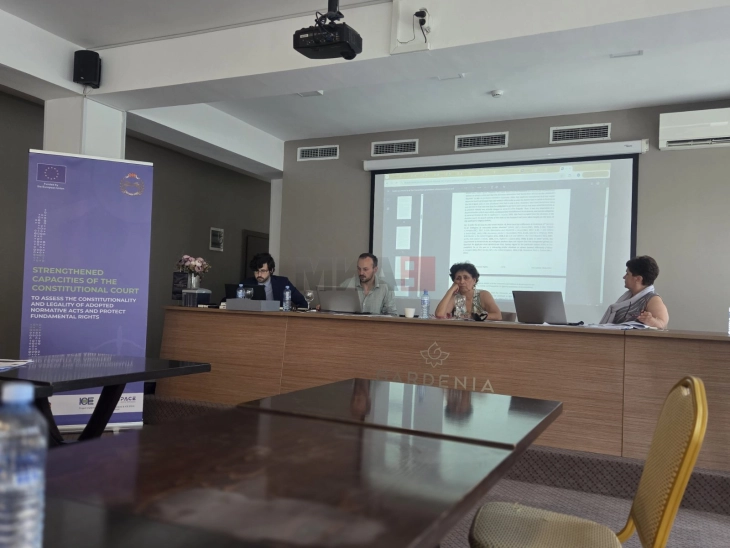 Советниците на Уставниот суд на обука за судската пракса на ЕСЧП