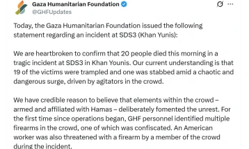 Të paktën 20 viktima gjatë përplasjes në pikën e shpërndarjes së ndihmave në Gazë