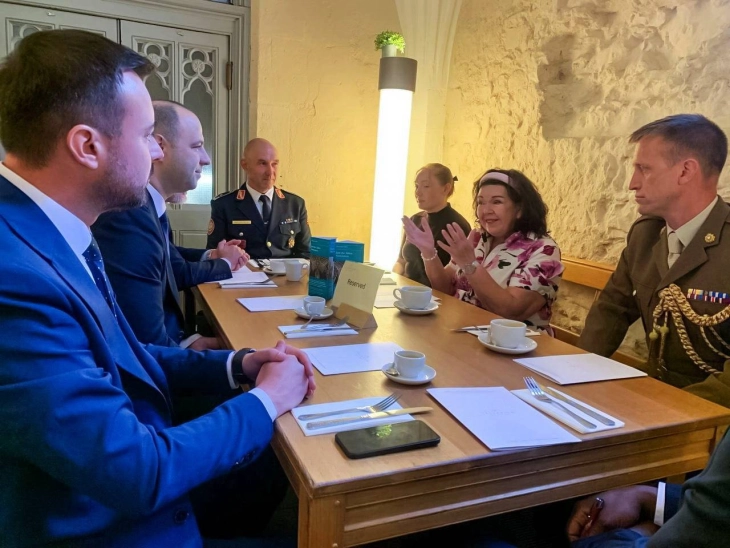 Misajlovski - Pierce: Macedonian-British defense cooperation at highest level, regional security given top priority