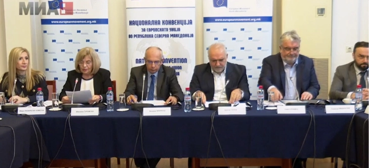 Debat i KNBE-MK për çështje evropiane në përforcim të kapaciteteve administrative për planifikim të të ardhurave publike