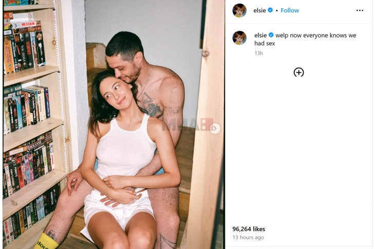 Пит Дејвидсон и Елси Хјуит чекаат дете