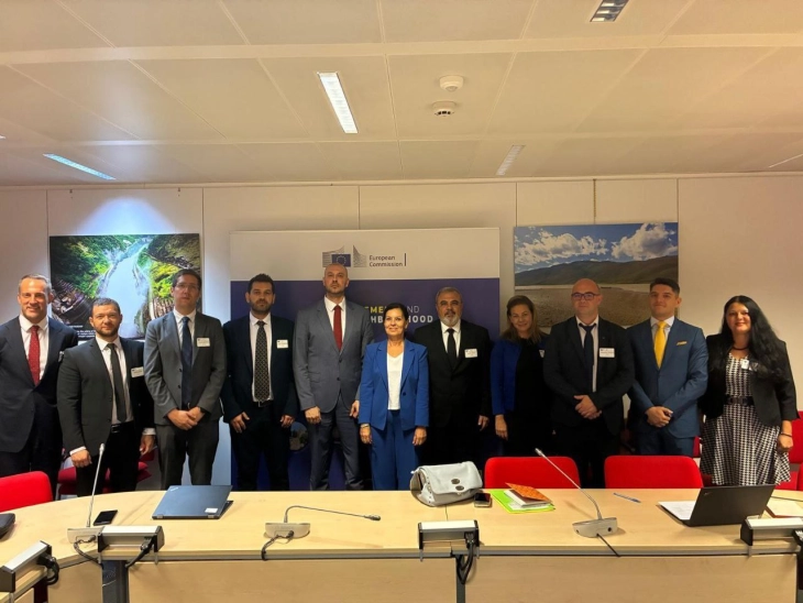 Macedonian and Bulgarian delegation discuss Corridor VIII railway at Brussels meeting