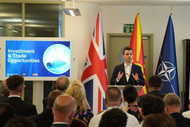 Mucunski në forumin e biznesit në Londër: Kompanitë britanike të shqyrtojnë mundësitë që ofron tregu dhe ekonomia vendore