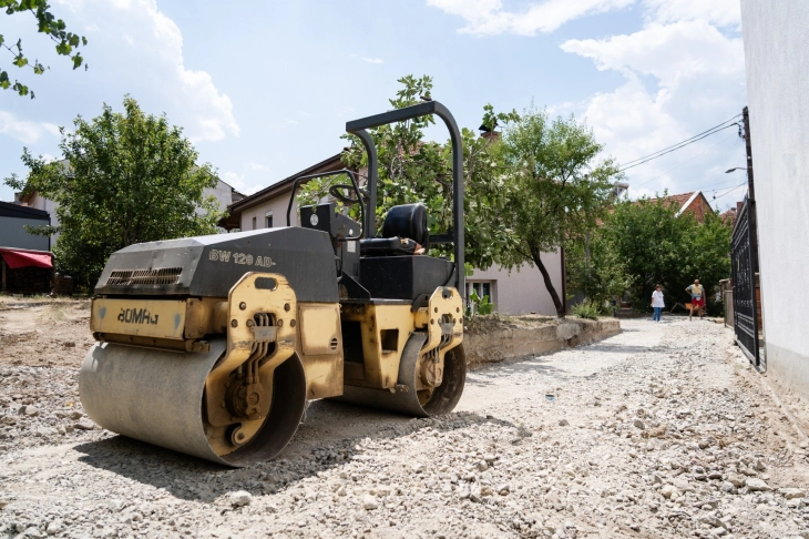 Градежни активности во населба Керамидна во Велес