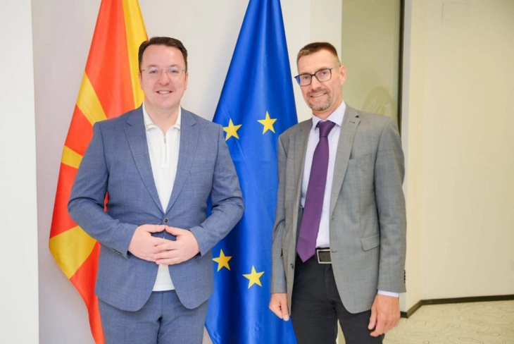 Средба Николоски- Нупнау: Македонија е силно посветена на изградба и модернизација на транспортните коридори