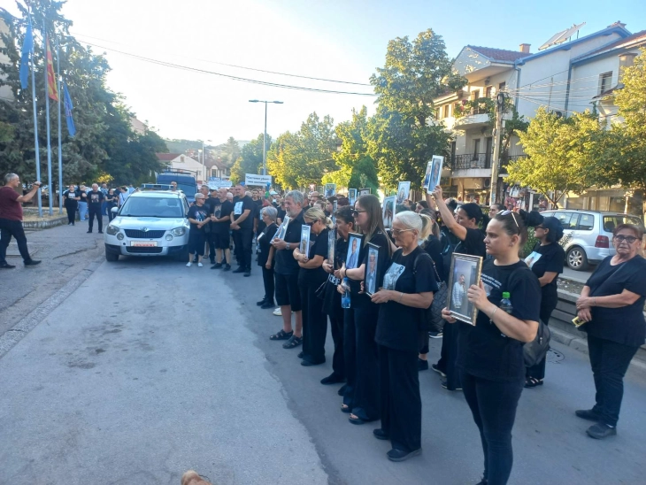 Петнаесетти „Марш за ангелите“ во Кочани, меѓународната заедница активно да го следи судскиот процес