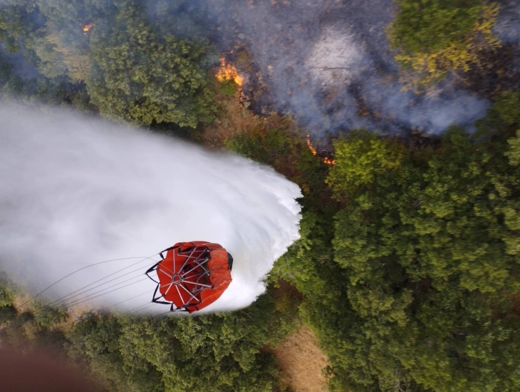 Активни пожари во Желино, Василево, Македонски брод и Прилеп