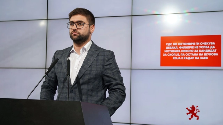 Манасиевски: СДС во октомври ги очекува дебакл, Филипче не успеа да мотивира никого за кандидат за Скопје, па остана на Шукова која е кадар на Заев