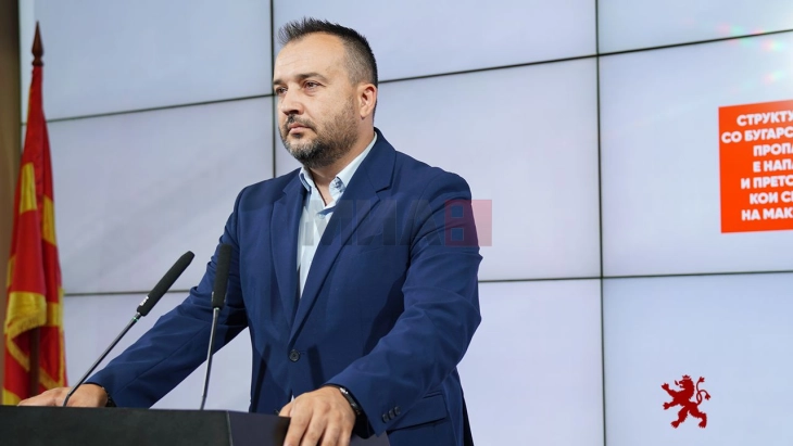 Lefkovi: Strukturat e LSDM-së po punojnë me propagandën bullgare antimaqedonase