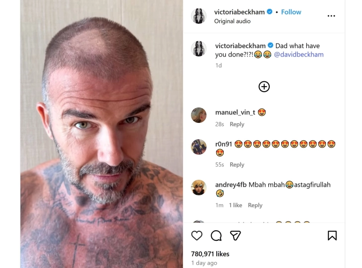 Дејвид Бекам доживеа „несреќен случај“ при потшишување