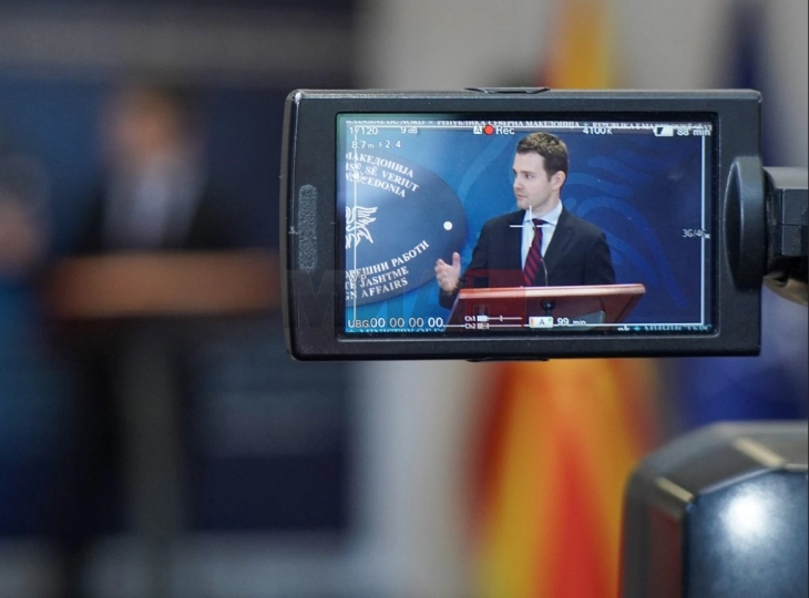 Mucunski: Jam i bindur se propozimi për rezolutë të përbashkët me Bullgarinë është arritur, në rend është Sofja për të treguar se është në anën e  progresit