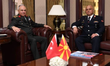 Началникот на ГШ Лафчиски во официјална посета на Вооружените сили на Република Турција