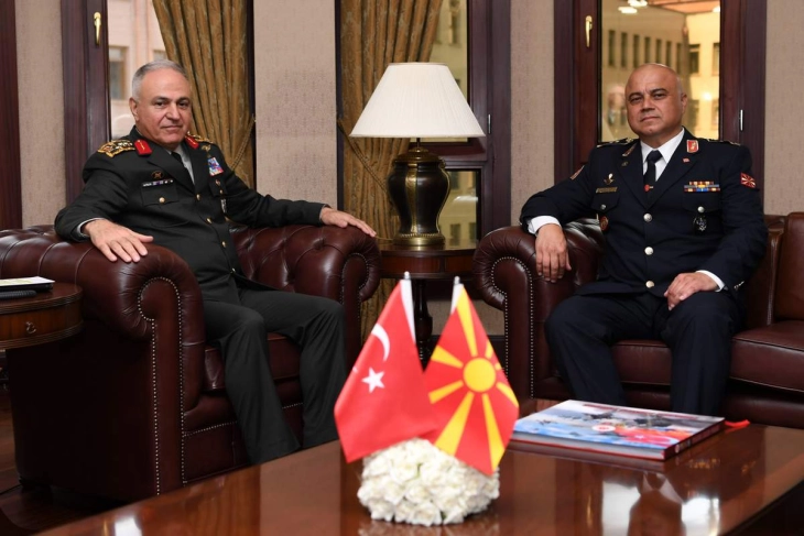 Chief of Staff Lafchiski pays official visit to Turkish Armed Forces