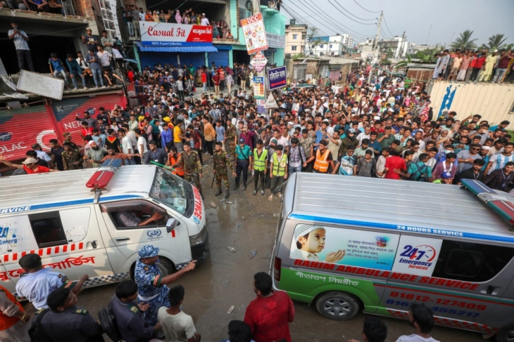 Death toll rises to 27 after aircraft crashes into Dhaka school