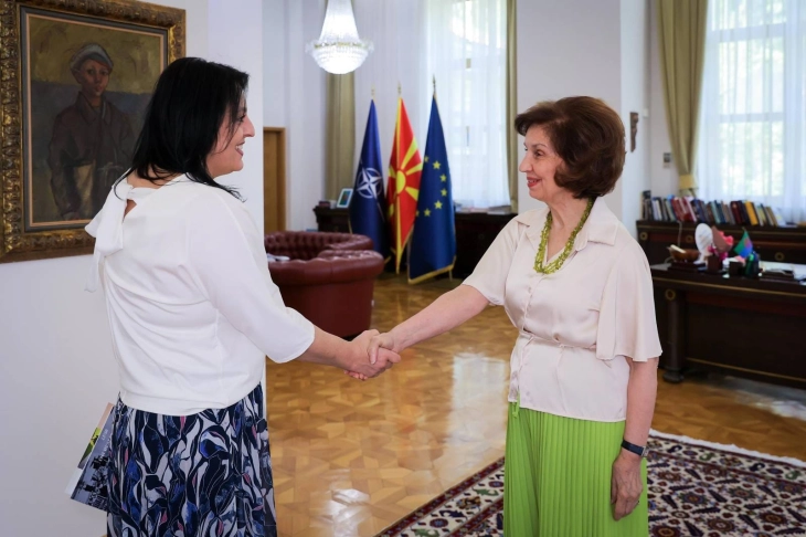 Siljanovska Davkova realizoi takim me drejtuesen e Observatorit sizmologjik pranë FMN-së, Drogreshka