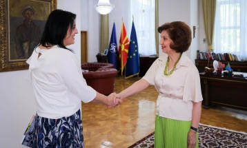 Siljanovska Davkova realizoi takim me drejtuesen e Observatorit sizmologjik pranë FMN-së, Drogreshka