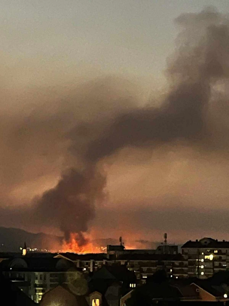 Пожар во липковското село Ваксинце