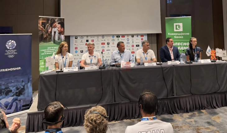 Ристовски за ЕМОФ: Вистински празник за очи се илјадниците млади спортисти од цела Европа дојдени во Македонија