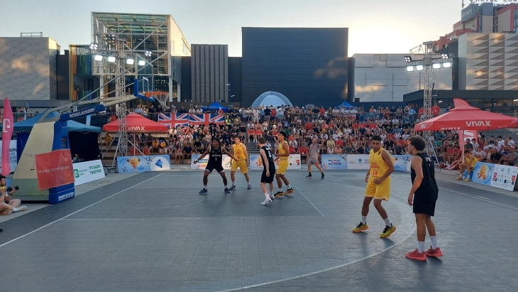 ЕМОФ 2025: Македонија ја победи Германија во Баскет 3х3