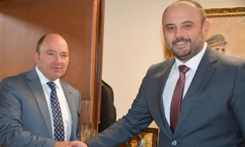 Средба на градоначалникот на Кисела Вода Ѓорѓиевски со австрискиот амбасадор Памер