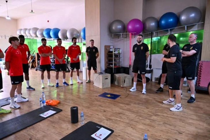 Прв тренинг на ракометарите на Вардар под водство на Чупиќ