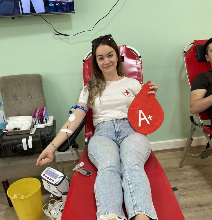 Во Крива Паланка во крводарителска акција собрани 85 единици крв