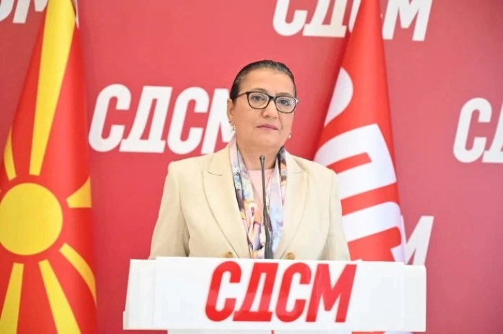 Реакција на Тренчевска на ставовите на ВМРО-ДПМНЕ за пензиите