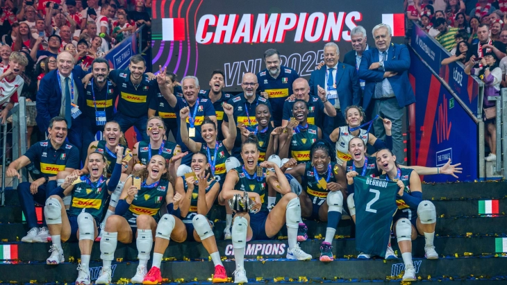 Италија победник на Лигата на нации во одбојка за жени