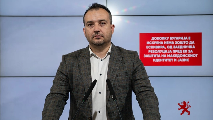 Лефков: Доколку Бугарија е искрена, нема зошто да ескивира од заедничка Резолуција пред ЕП за заштита на македонскиот идентитет и јазик