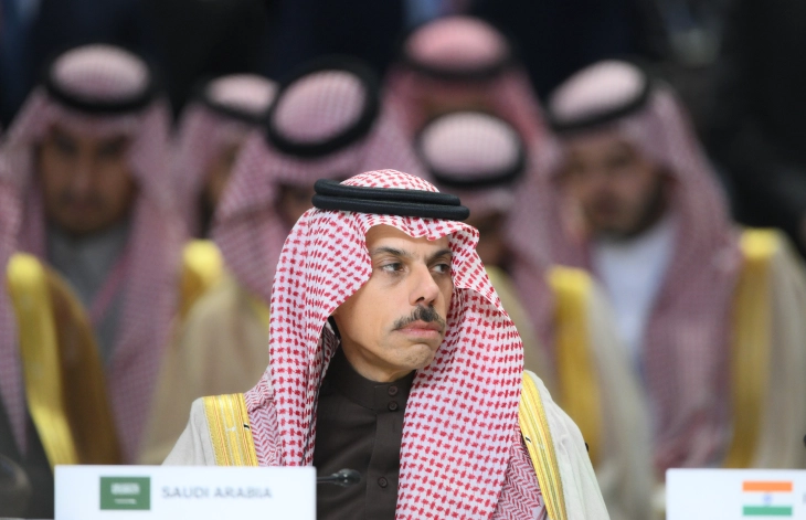 Саудискиот министер за надворешни работи пристигна во Њујорк на конференција за израелско-палестинскиот конфликт