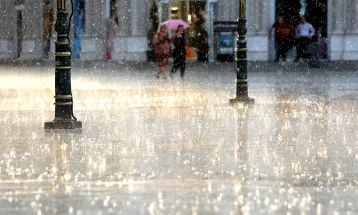 Weather: Partly cloudy with scattered showers; high 32°C