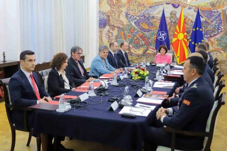 Втора седница на Советот за безбедност во вила „Водно“