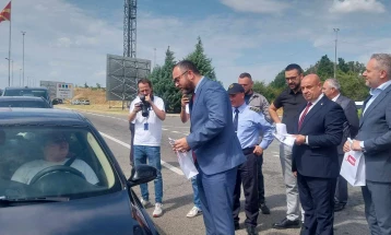 Тошковски: Во иднина, на оние кои безобѕирно се однесуваат во сообраќајот ќе им се конфискуваат возилата