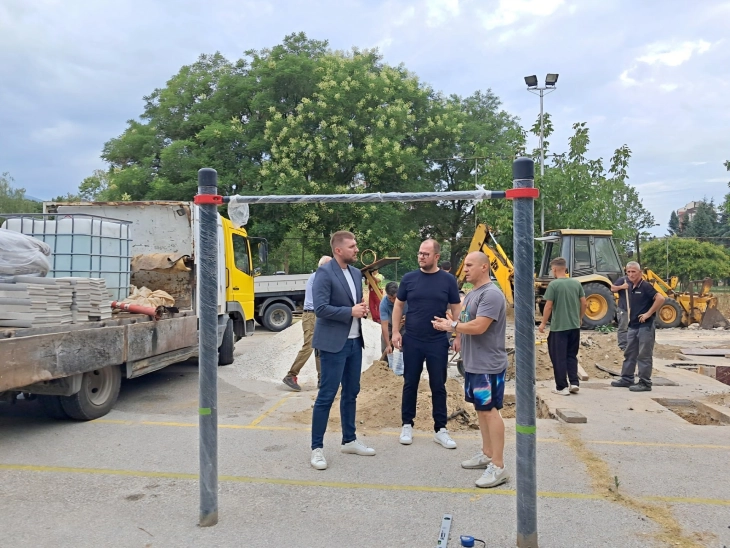 Првиот професионален калистеника парк на отворено во Аеродром станува реалност