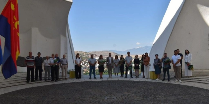 Општина Велес одбележа 122 години од Илинденското востание и 81 година од Првото заседание на АСНОМ