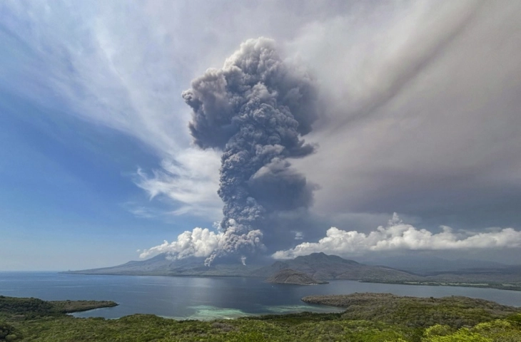 Indonesia's Lewotobi volcano erupts, shoots ash 18 kilometres high