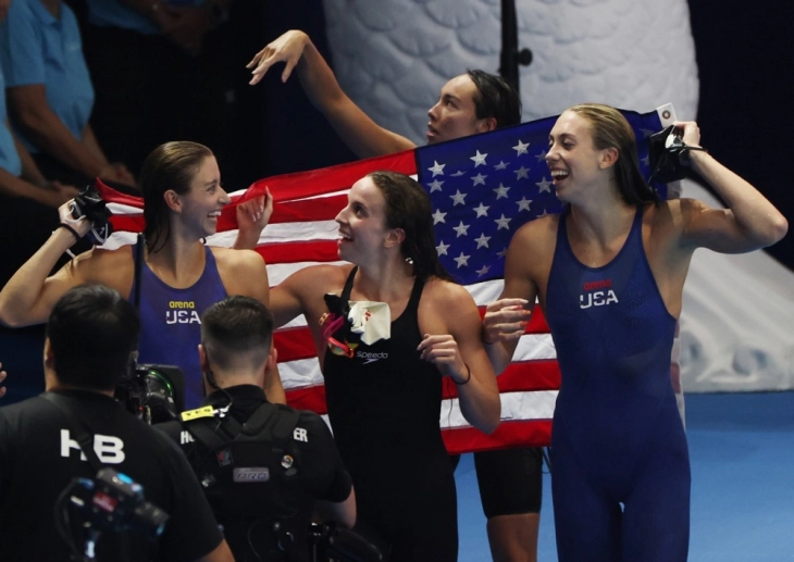 Пливачите на САД со најмногу медали на СП 2025