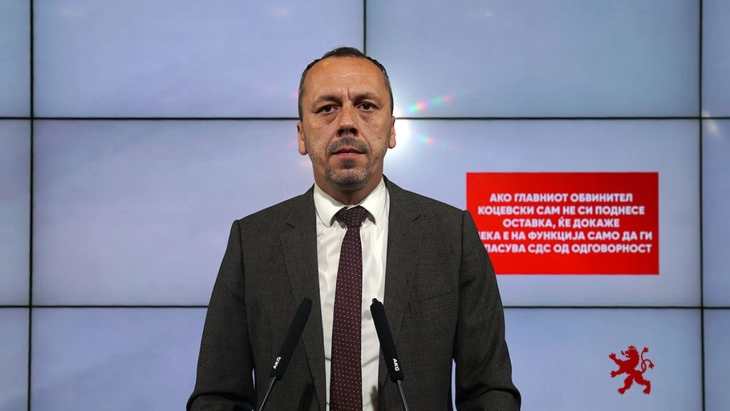 Петрушевски: Ако главниот обвинител Коцевски сам не си поднесе оставка, ќе докаже дека е на функција само да ги спасува СДСM од одговорност