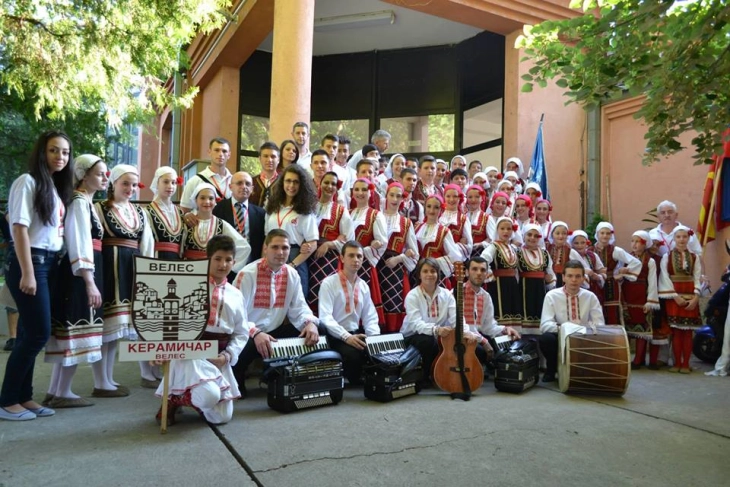 Велешкиот фолклорен ансамбл „Керамичар“ ќе настапи  на Интернационалниот фестивал „Црноморси бисери“ во Бугарија