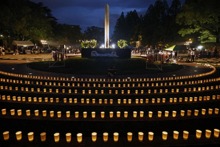 Japan's Nagasaki commemorates victims of atomic bombing 80 years on