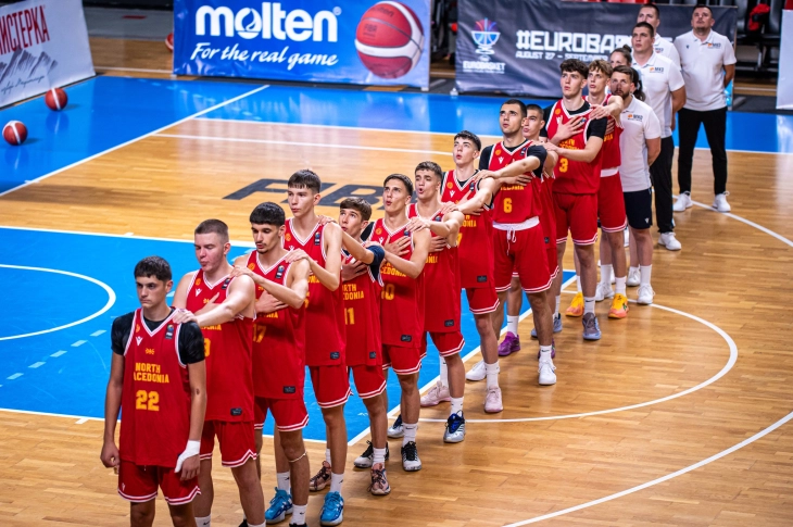 Трет пораз за македонските кадети на ЕП Б дивизија во Скопје