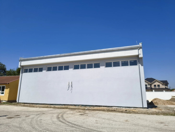 Salla e re sportive në Ogjancë do t'i presë nxënësit në shtator