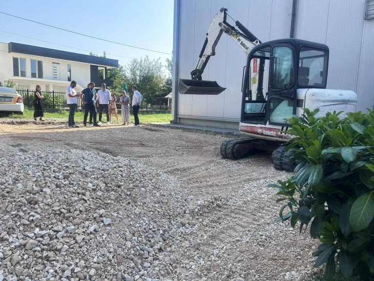 ООУ „Гоце Делчев“ во Општина Аеродром добива кошаркарско игралиште