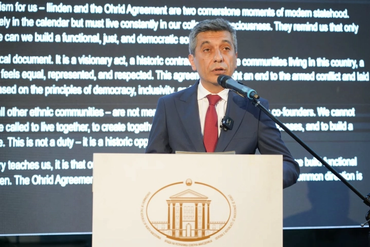 Mexhiti: Marrëveshja e Ohrit i vendosi themelet për bashkëjetesë të re mbi parimet e demokracisë, gjithpërfshirjes dhe respektit të ndërsjellë