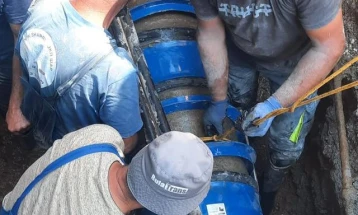 Нормализирано водоснабдувањето во Тетово, саниран е дефектот